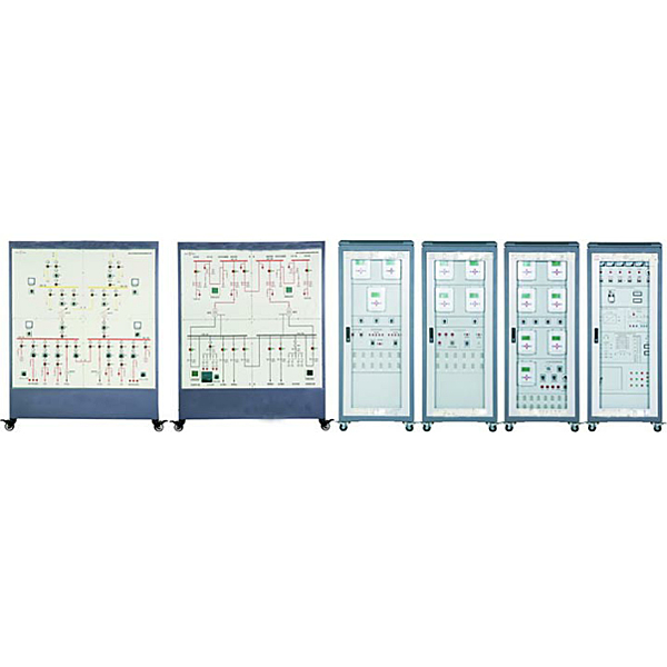 变电站摹拟实训拆卸(图1) 变电站仿照尝试拆卸,电动汽车水冷体系示教尝试台