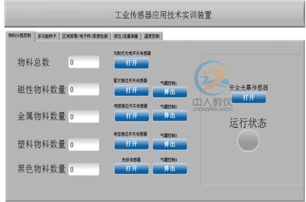 产业传感器检测与立异尝试台,产业传感器实训装配423423